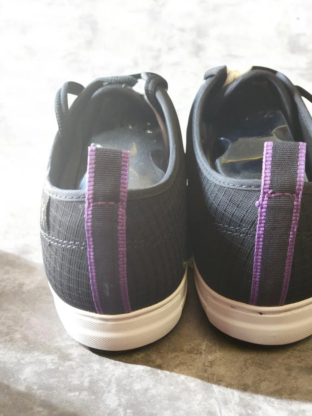 Marc Ecko Black Sneaker with White Logo